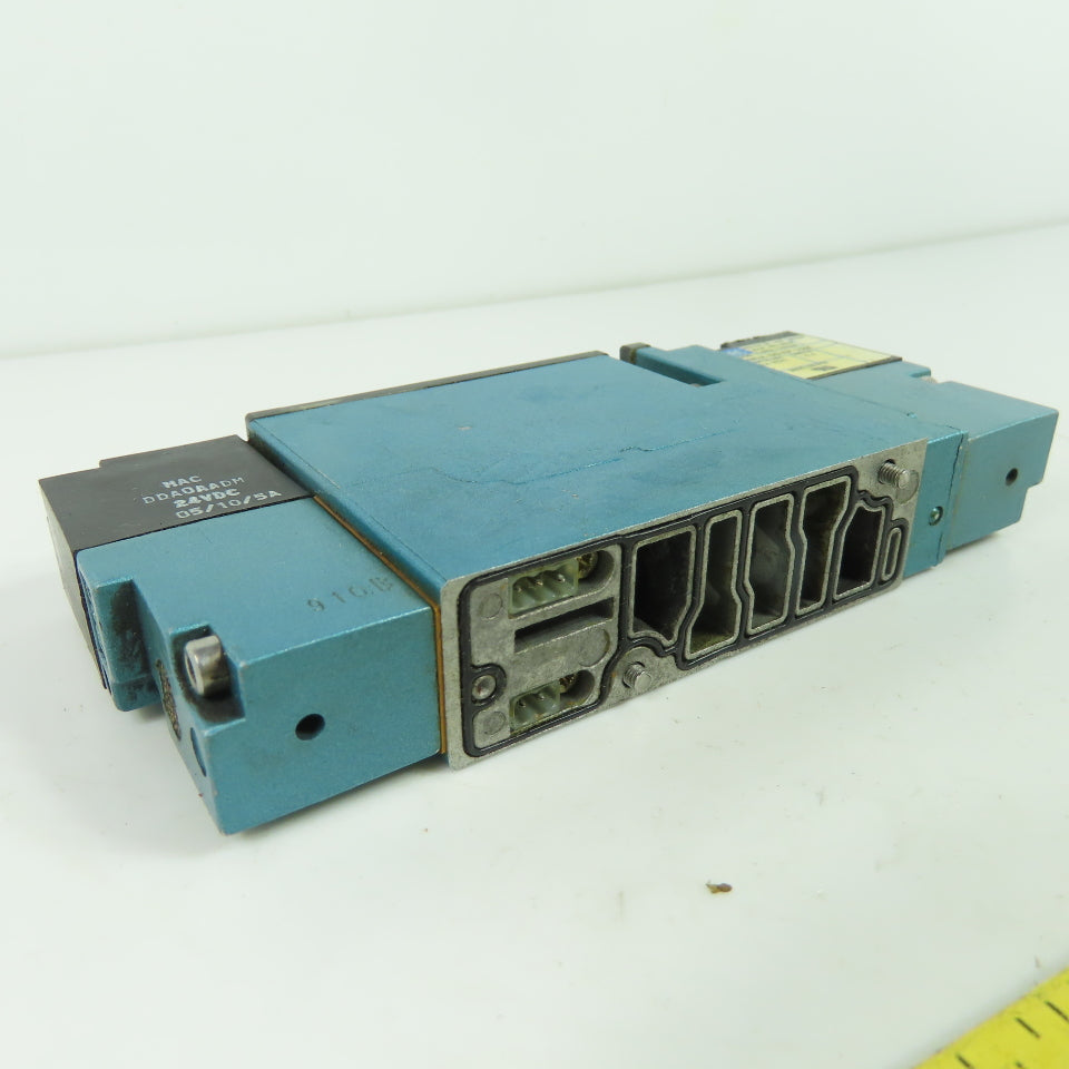MAC 92B-EAB-000-DM-DDAP-1DM 5/3 Way Solenoid Valve 24VDC 35-120 PSI