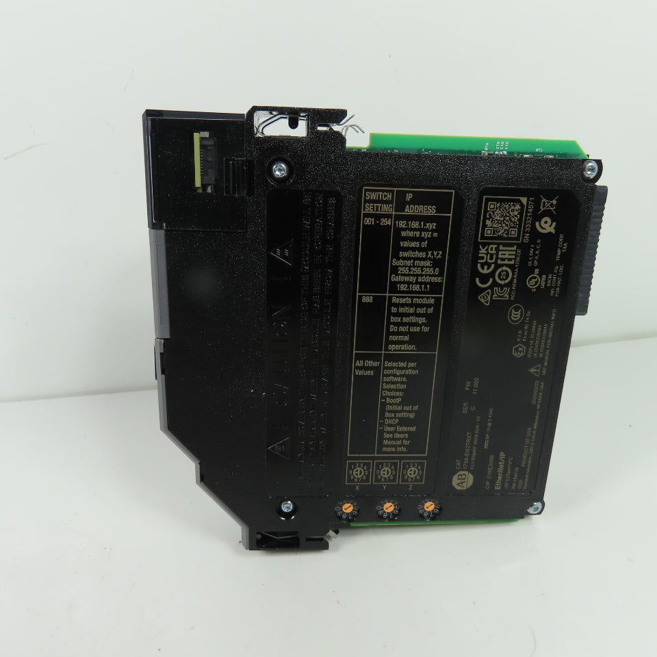 Allen-Bradley 1756-EN2TRXT ControlLogix ENet/IP 100M DLR XT Ser C FW 11.002 NEW