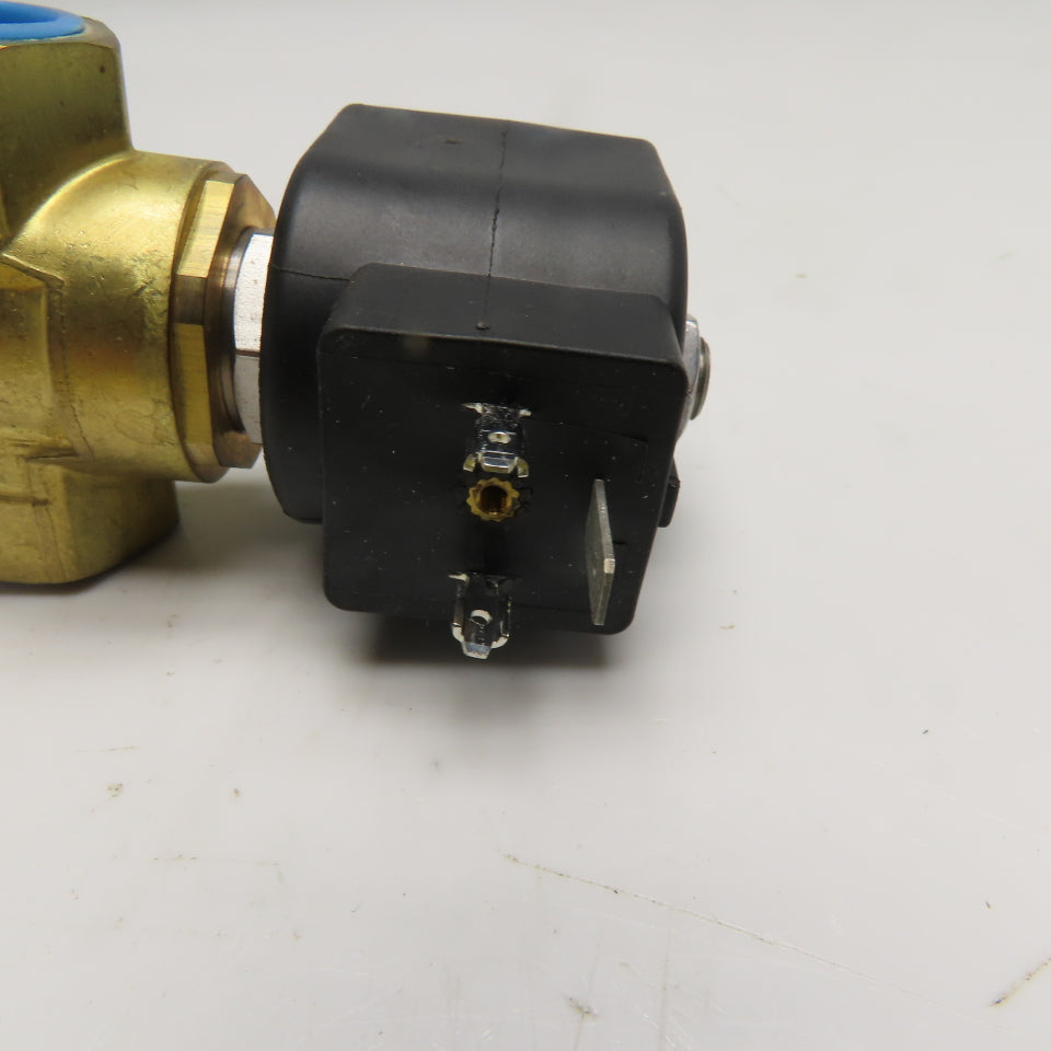 Parker 7121KBN44V00N0D100Q3 1/2" NPT Safety Shutoff Solenoid Valve 240V 10W