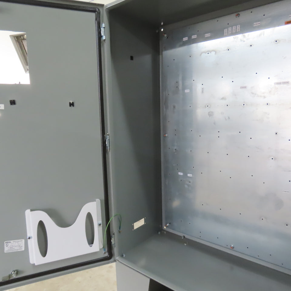 Saginaw SCE-48EL3616LPPL 48" x 36" x 16" Free Standing Electrical Enclosure 3R