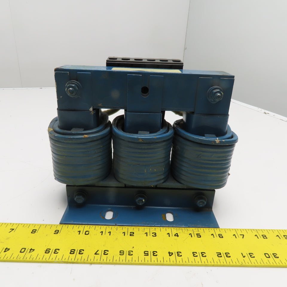 BALDOR LRAC05502 55A 0.500mH 3Ph AC Line Reactor 600V