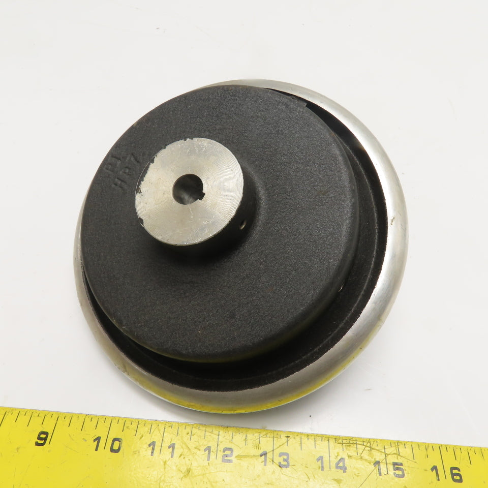 7" Machine Handwheel with Revolving Handle 1/2" Bore