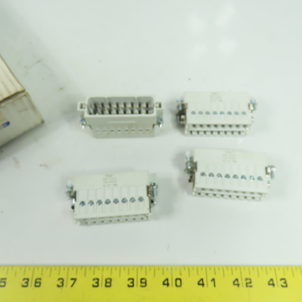 Thomas & Betts MS232A Male Screw Terminal Inserts A32 Position NEW Lot of 4