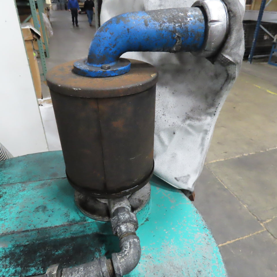 Tornado Dual Jet Industrial Air Powered Wet/Dry Canister Vacuum