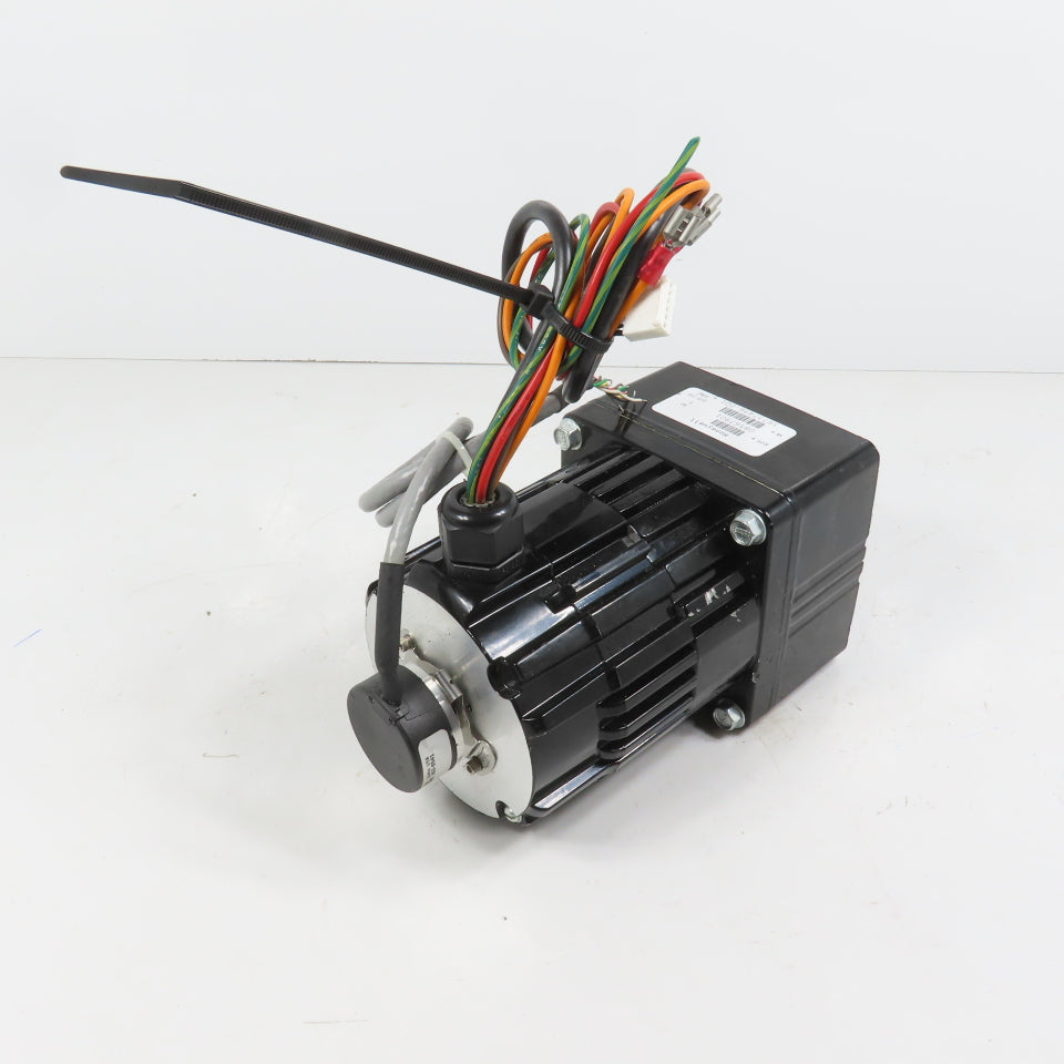 Bodine 34B3FEBL-W2 24VDC 1/5HP Gear Motor 20.4:1 Ratio 77 Lb-in 123RPM + Encoder