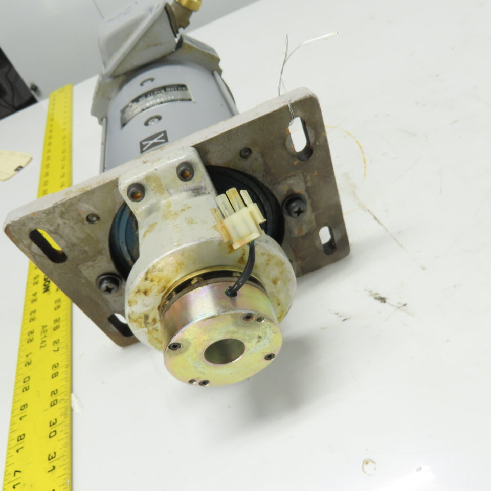 Mitsubishi HD 81-12S Permanent Magnet DC Servo Motor 1000RPM W/TT-A-II Generator