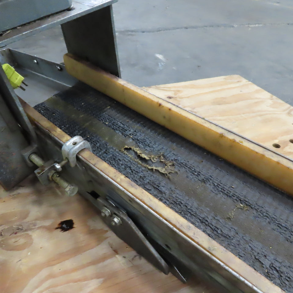 6" x 46" Slide Bed Conveyor 115/230V 1Ph 1/3Hp 9.5FPM