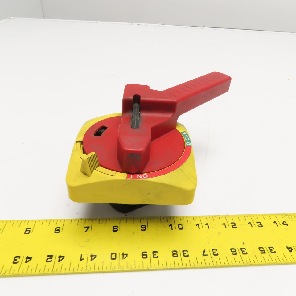 Allen-Bradley 194R-HM4E NEMA 3R 4 4X 12 Red Yellow Rotary Operating Handle