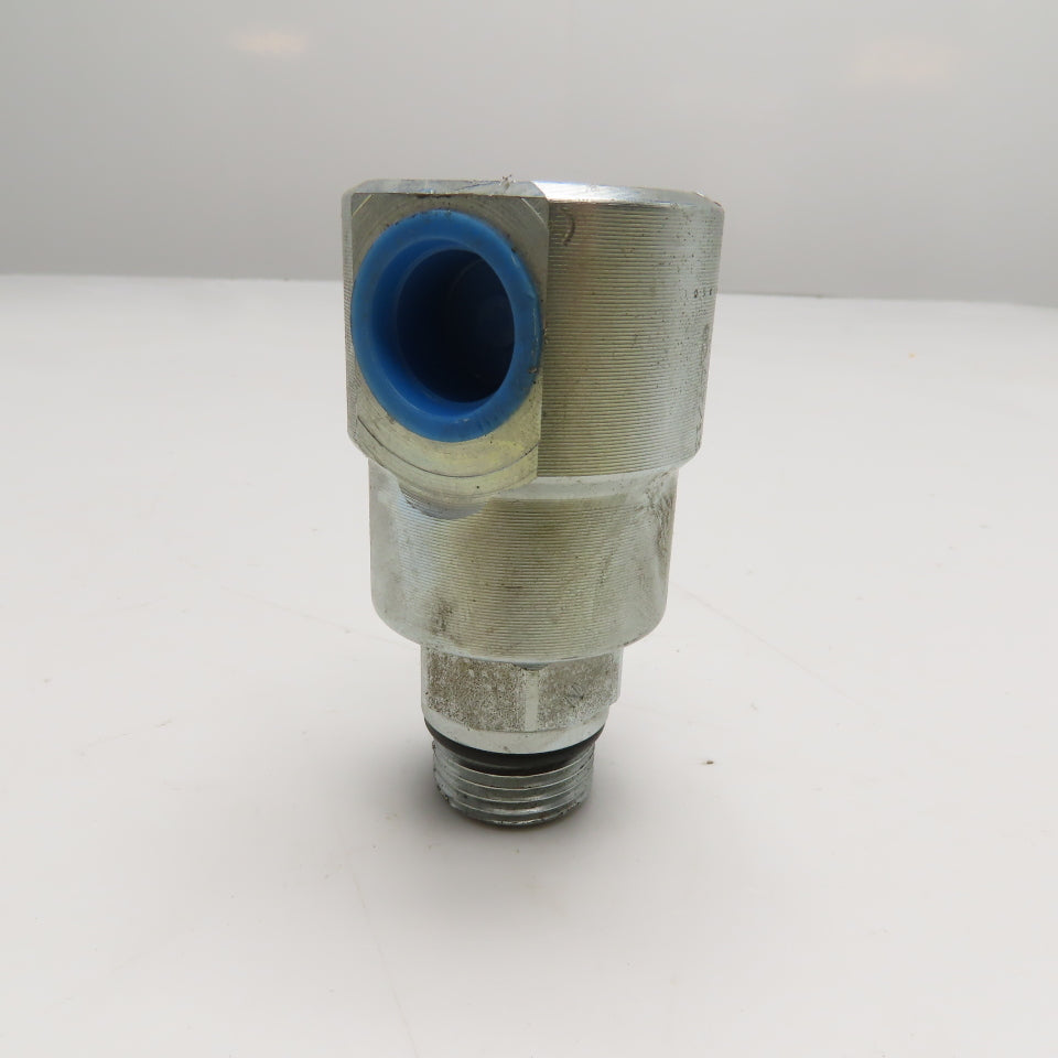 Super Swivels 90° High Pressure Hydraulic Swivel Joint -6 SAE x -8 SAE