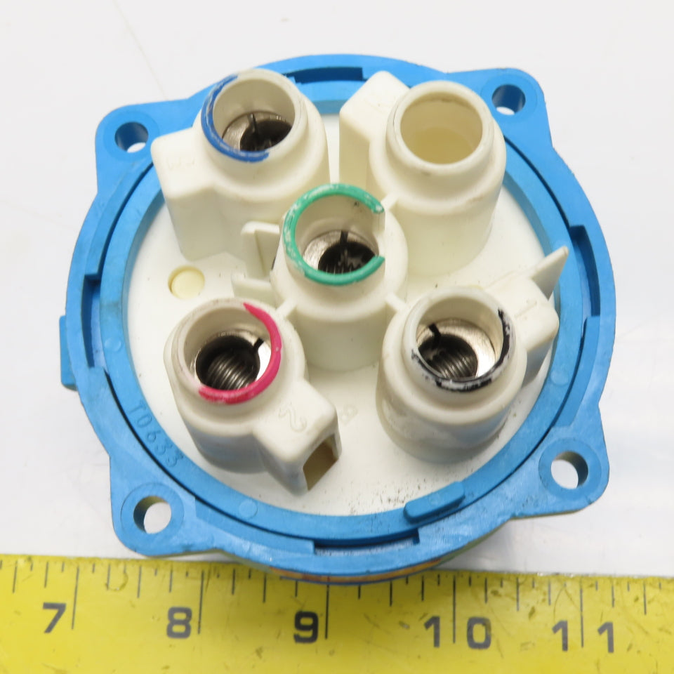 Meltric 33-68043 DS Switch Rated Inlet Plug 60A 480V 3Ph 20HP