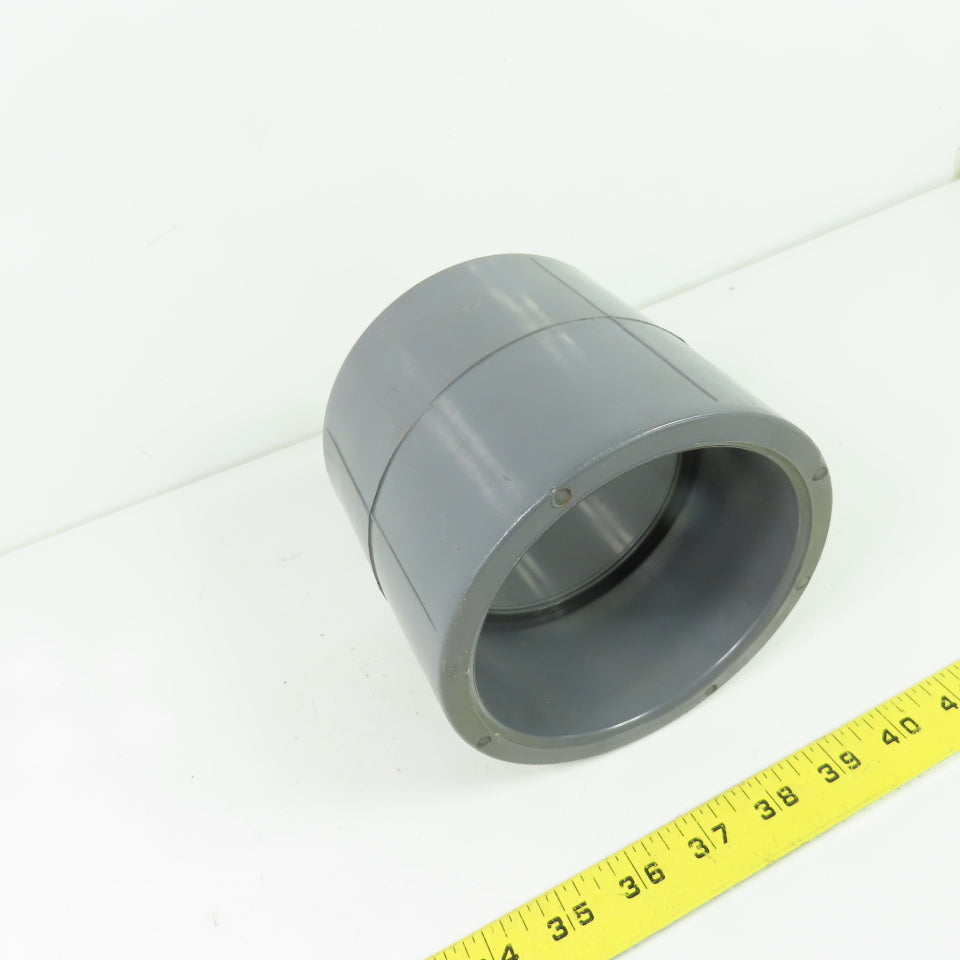 Nibco PVC SCH-80 4" x 4" PVC Socket Coupling Schedule 80
