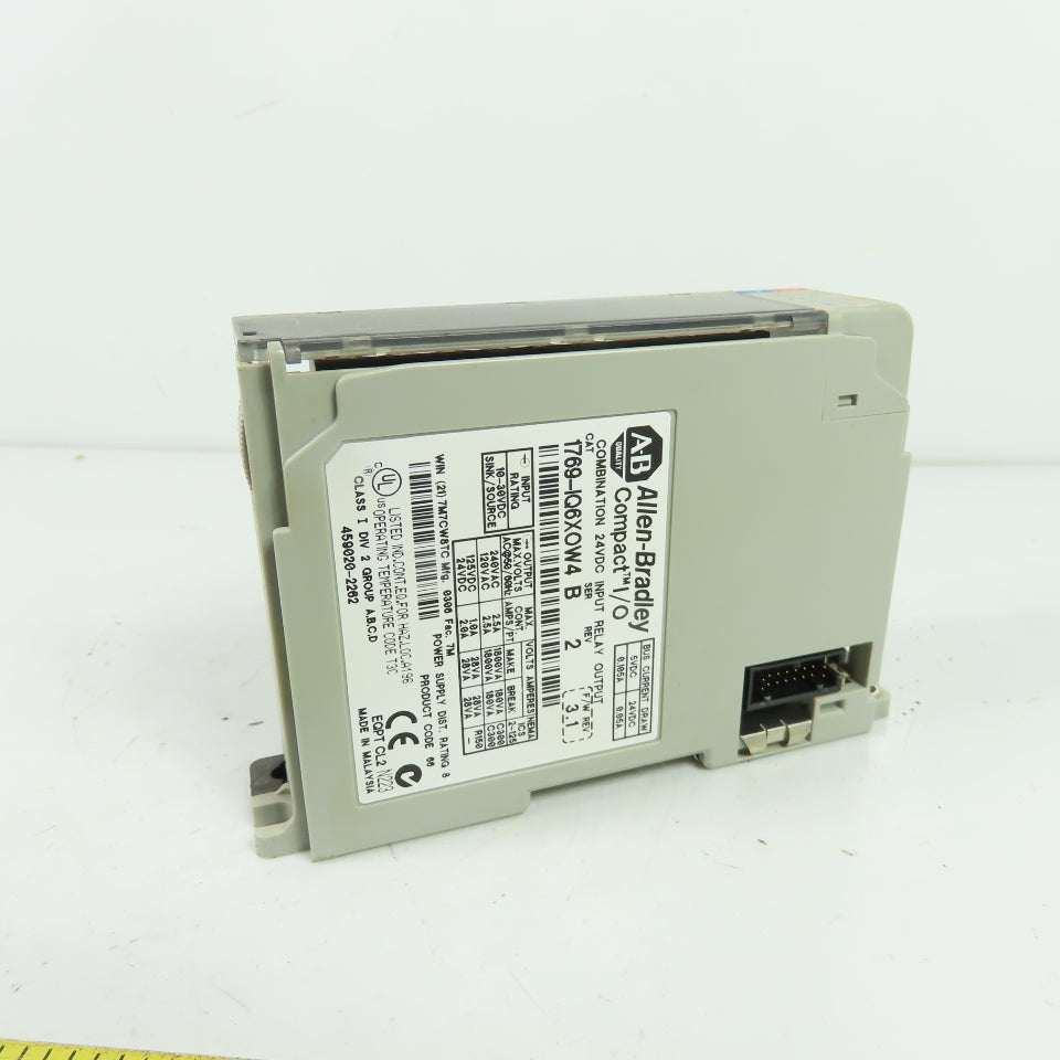 Allen-Bradley 1769-IQ6XOW4 Compact I/O Combination 24VDC Ser B Rev 2 F/W Rev 3.1