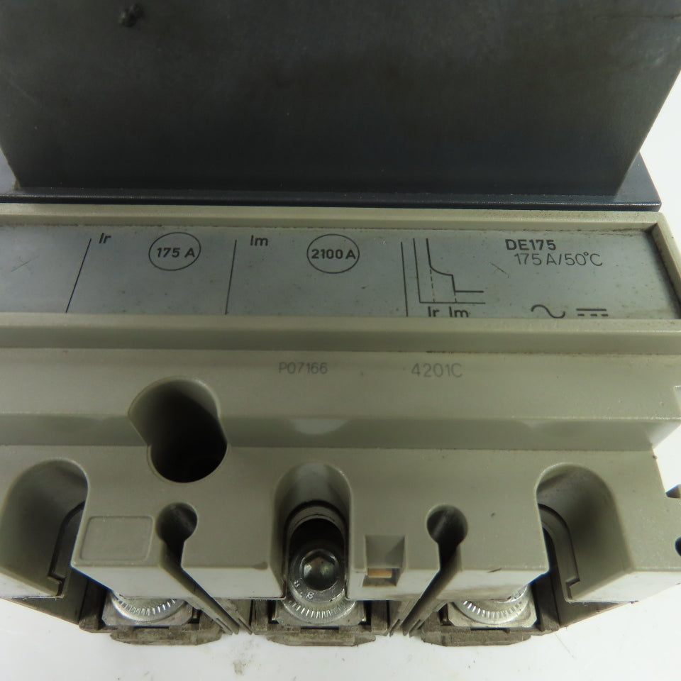 Schneider Electric DE175 175A 3-Pole Thermal Magnetic Circuit Breaker 250N