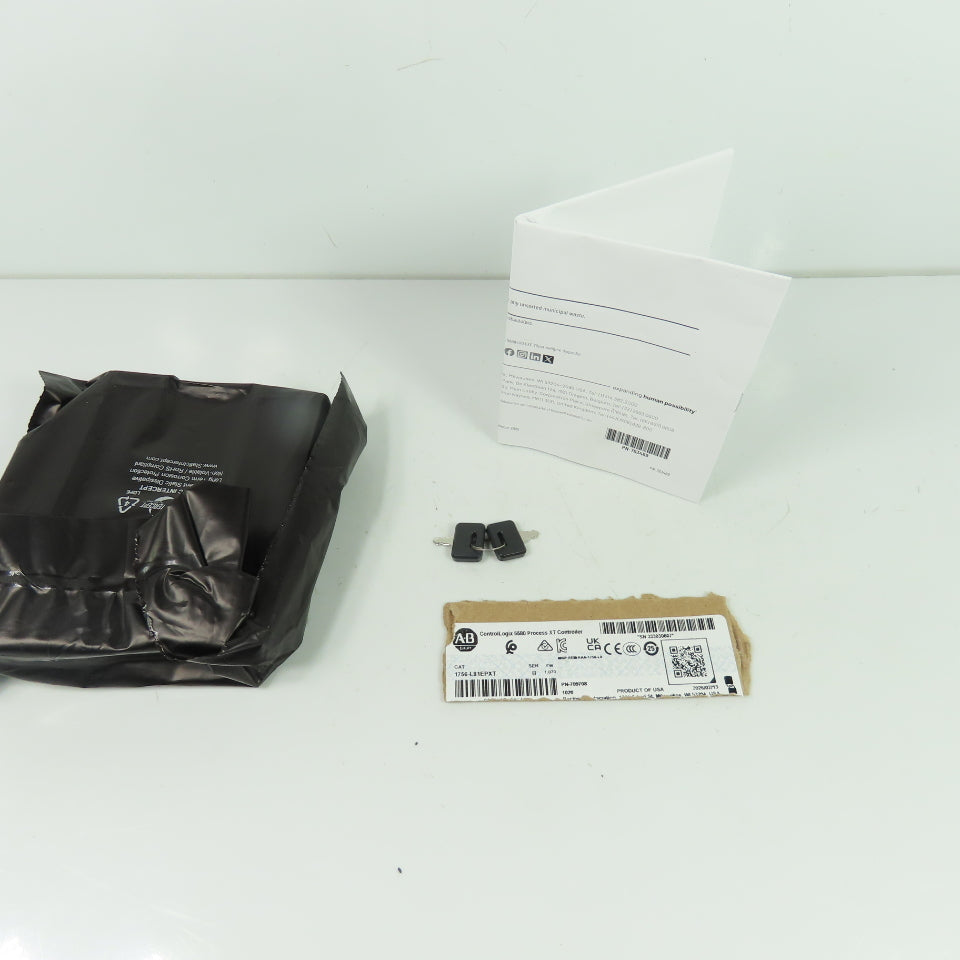 Allen-Bradley 1756-L81EPXT ControlLogix 5580 Process XT Controller SerB FW 1.070