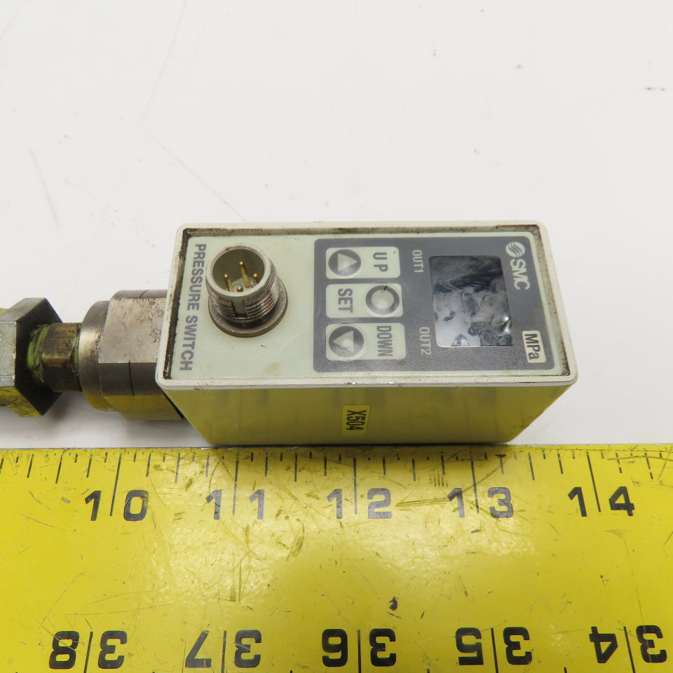 SMC ISE70-N02-43 High Pressure Digital Pressure Switch 0-1.0MPa 12-24VDC