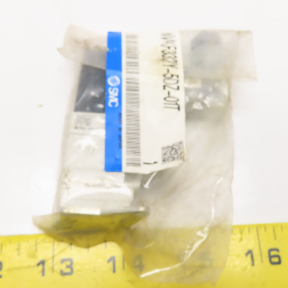 SMC NVKF332Y-5DZ-01T 3 Port Pneumatic Valve 24VDC Coil