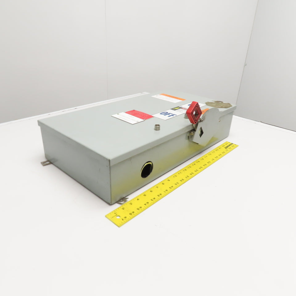 Allen Bradley 1494H-DF3N 100A 600V 3 Pole Non Fusible Safety Disconnect