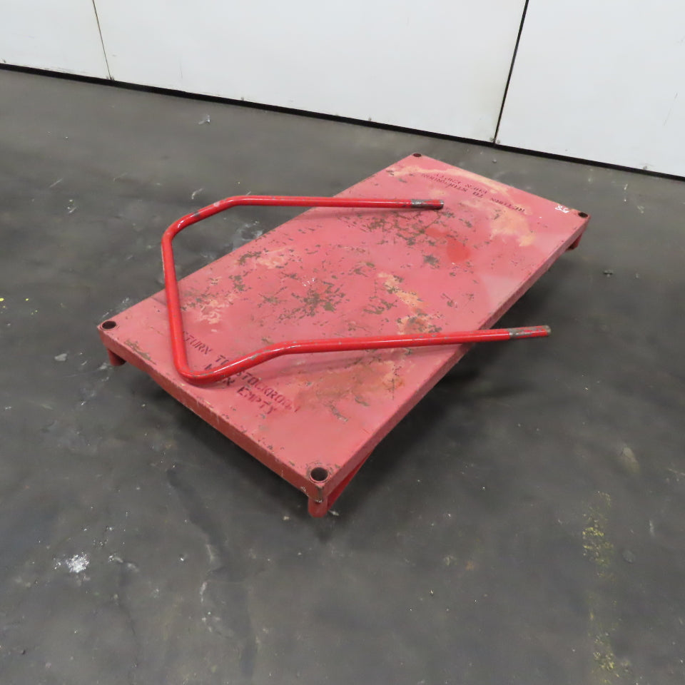 48" x 24" x 9" Tall Rolling Platform Truck Hand Cart Flatbed Dolly
