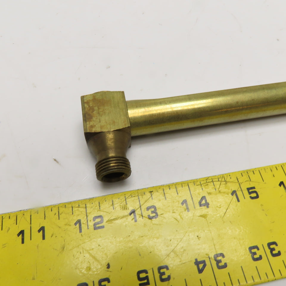 Lube-Devices Sight Gauge Brass Liquid Level Sight Glass Gauge 3/8" NPT