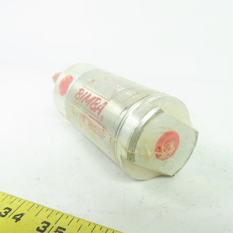 Bimba 311-DG Stainless Steel Body Air Cylinder 2" Bore 1" Stroke
