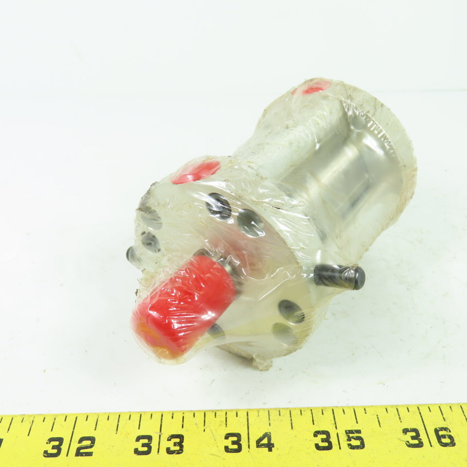 Bimba FO-172.5-2FEE1 1-1/2" Bore 2-1/2" Stroke Double Acting Air Cylinder Flat-1