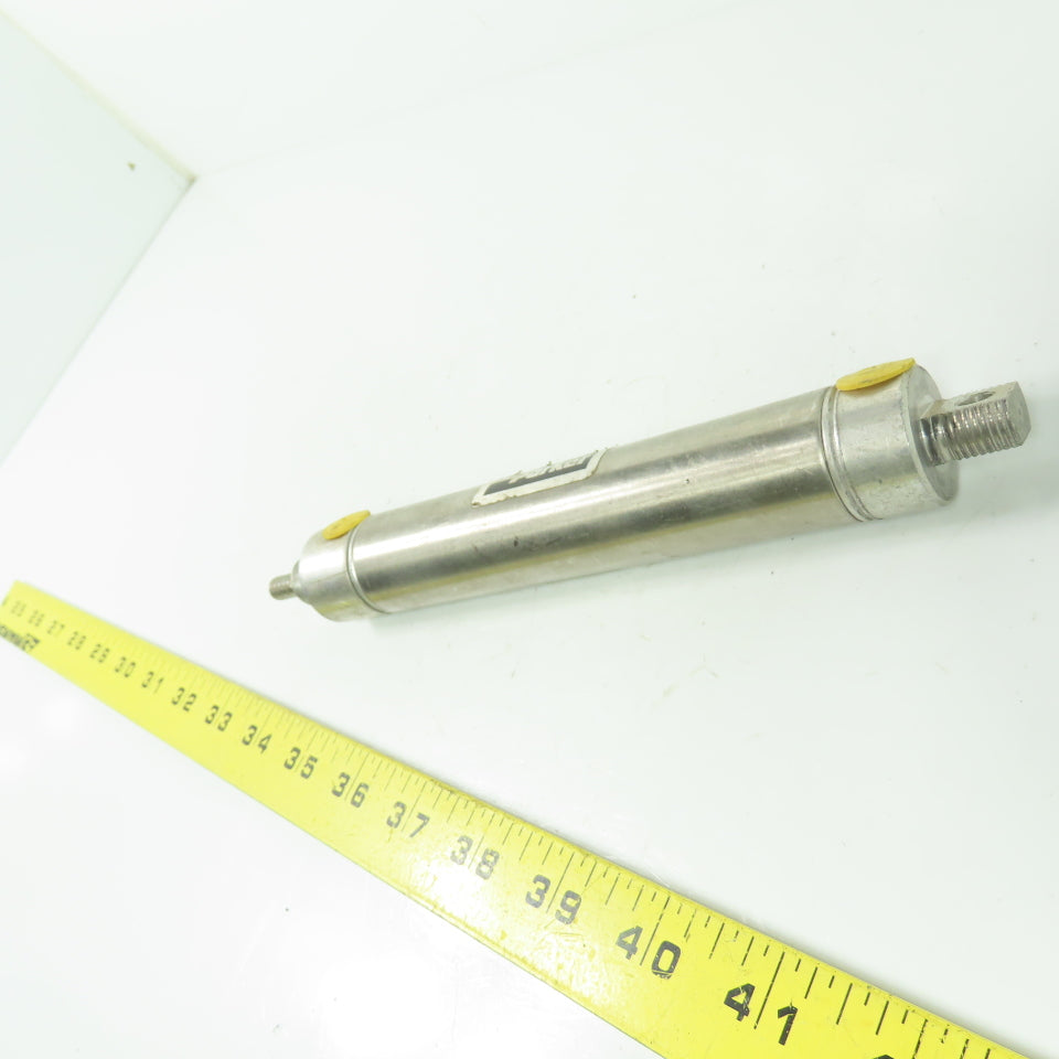 Parker 1.06DXPSR04.0 Round Body Air Cylinder 1-1/16" Bore 4" Stroke