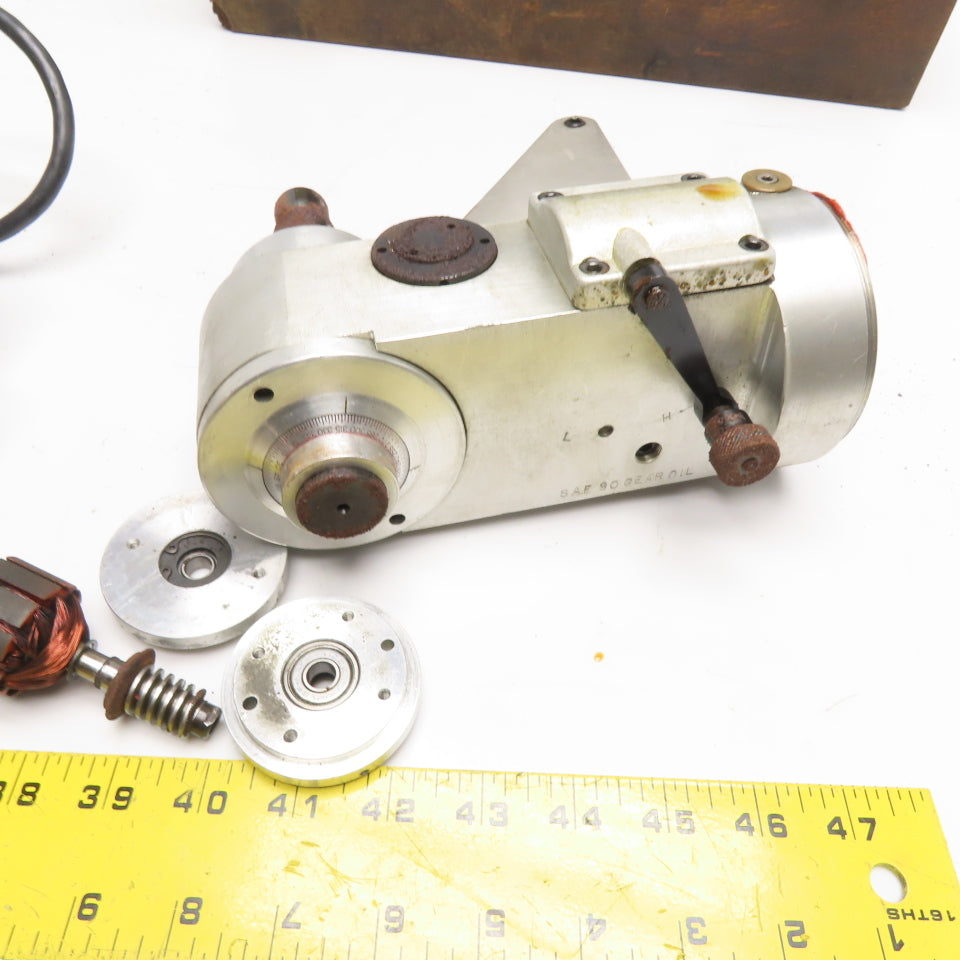 Holdridge Mfg. Radii Cutter Power Drive 6-80,000:1 Ratio Parts Or Repair
