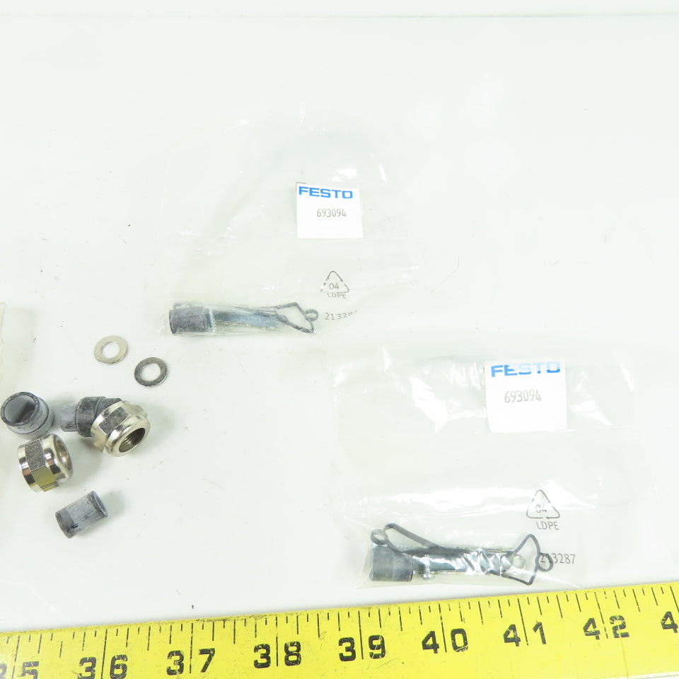 Festo 691744 Cable Glands W/ Spare Parts Lot
