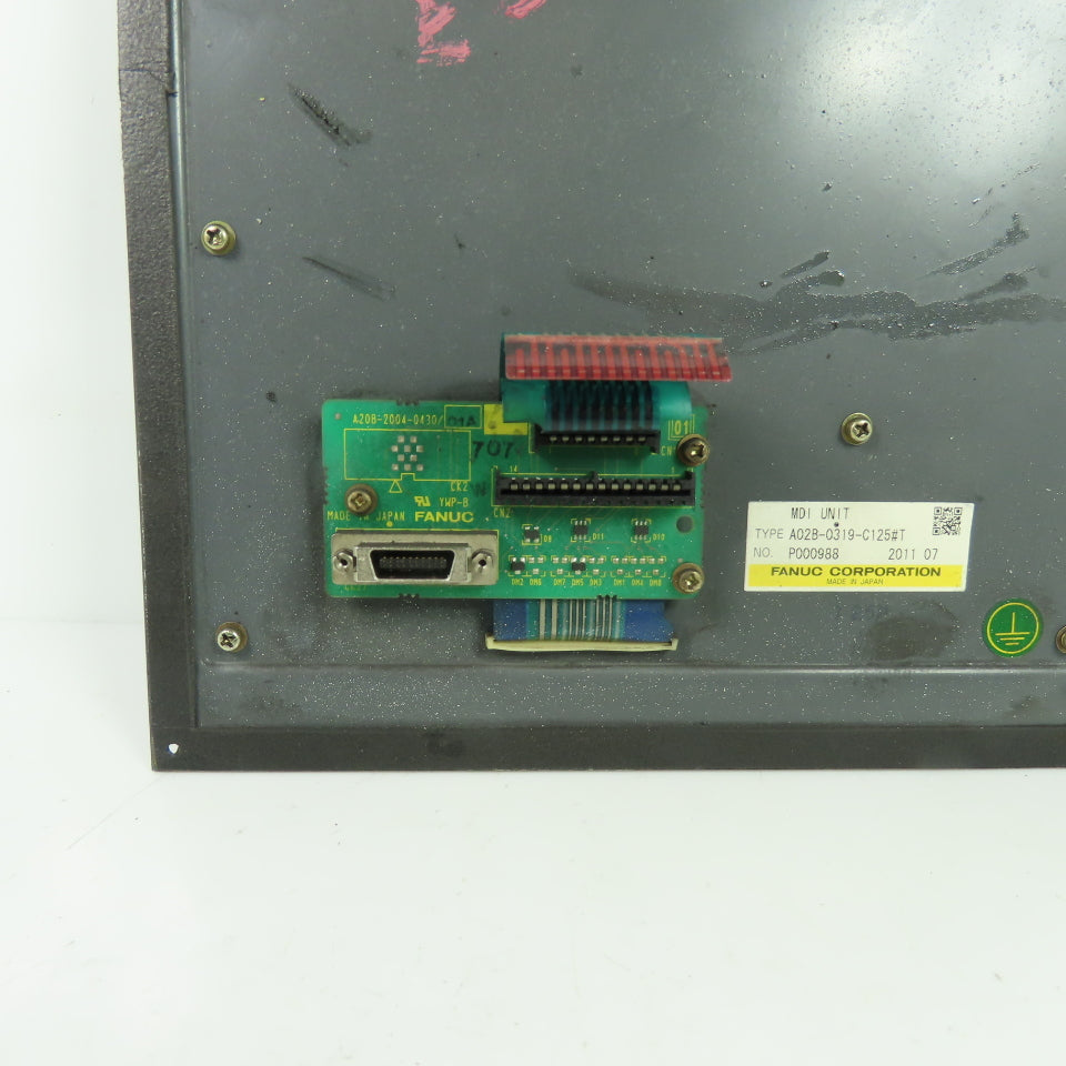 Fanuc A02B-0319-C125#T CNC MDI Unit Keyboard Control Panel