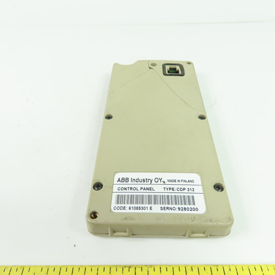 ABB 61085301 E CDP 312 Drive Control Panel (Cracked Plastic)
