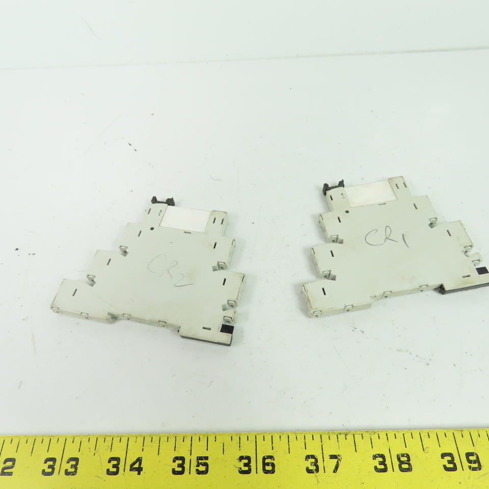 Allen-Bradley 700-HLT1Z 700-HLT1Z24 Terminal Block Relay 24VDC Lot of 2
