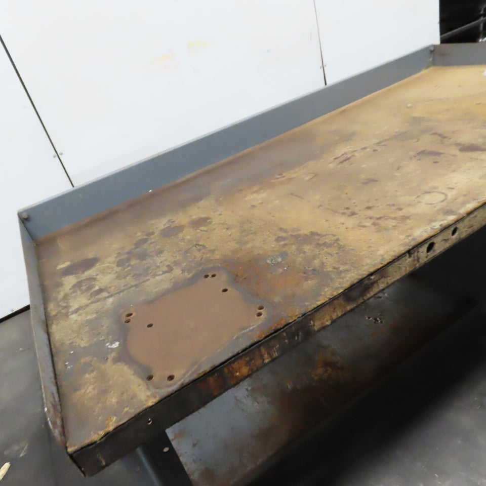 60" x 30" Adjustable Height Wood Top Industrial Packaging Table