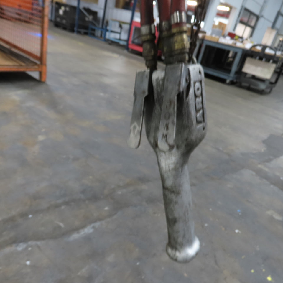 ARO 7756ET 1/2 Ton 1000LB Air Pneumatic Chain Hoist 15' Lift W/ Pendant