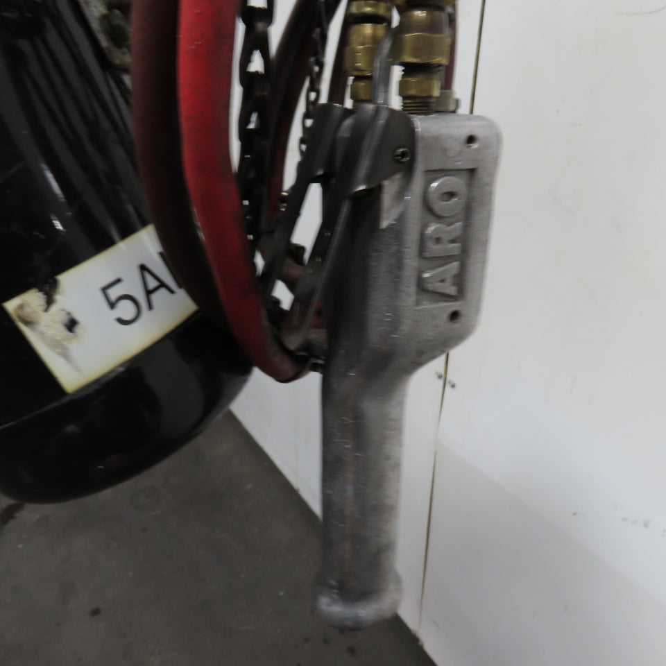 ARO 7756DT 1/2 Ton 1000LB Air Pneumatic Chain Hoist 10' Lift W/ Pendant