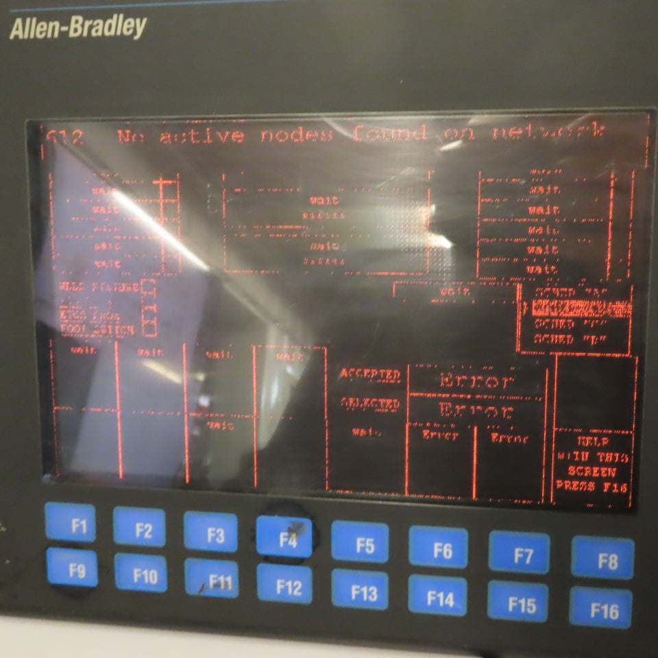 Allen-Bradley 2711-K9A2 PanelView 900 HMI Operator Interface Ser F Rev E FRN3.13