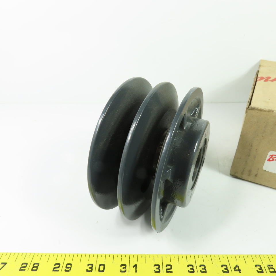 Browning 2VP50X 2-Groove Variable Pitch Pulley Sheave 1-1/8" Bore