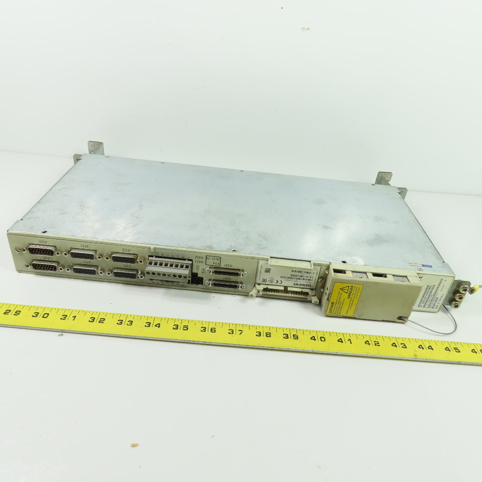 Siemens 6SN1115-0BA11-0AA1 Simodrive 611 Controller Module W/6SN1162-1AA00-0AA0