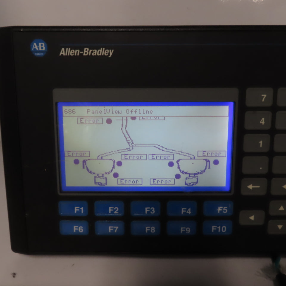 Allen-Bradley 2711-K5A16 PanelView 550 Operator Interface Ser H FRN 4.46