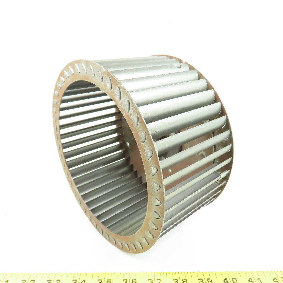 Steel Squirrel Cage Blower Fan Wheel 8-1/4" OD 4" Wide