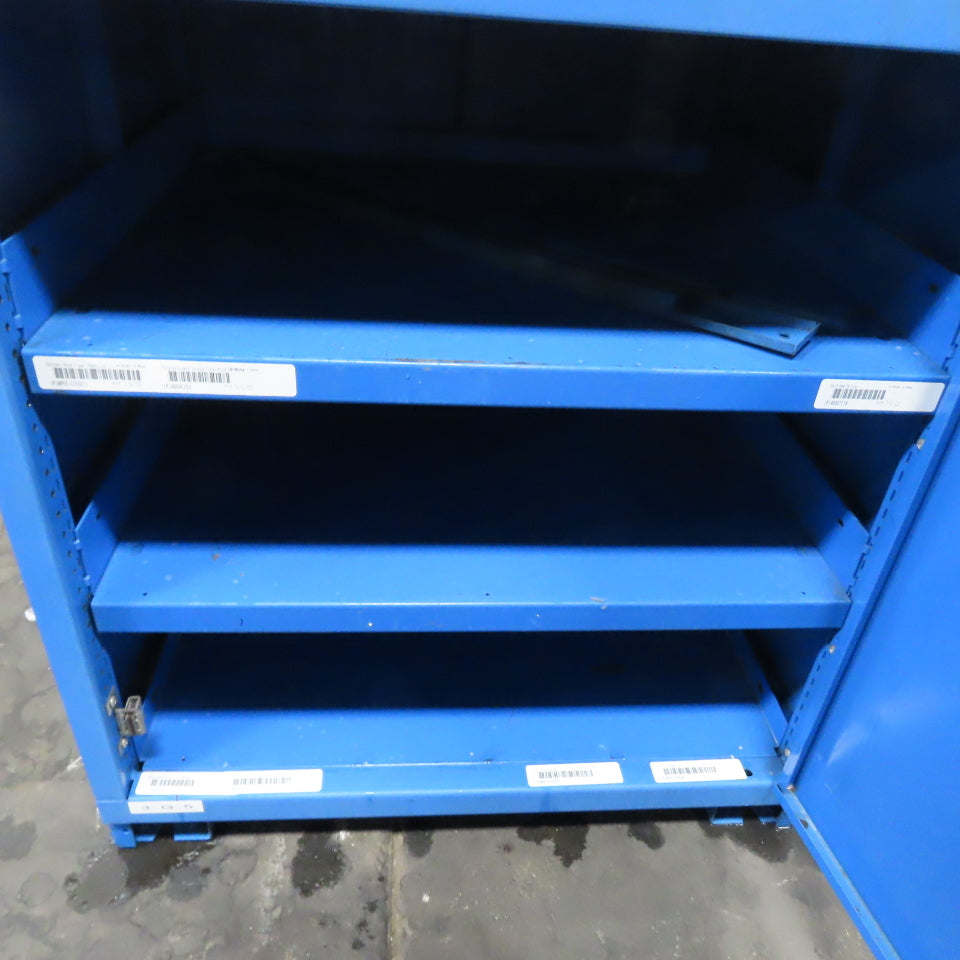 Stanley Vidmar Industrial 3-Shelf Storage Cabinet 30" x 28" x 33"