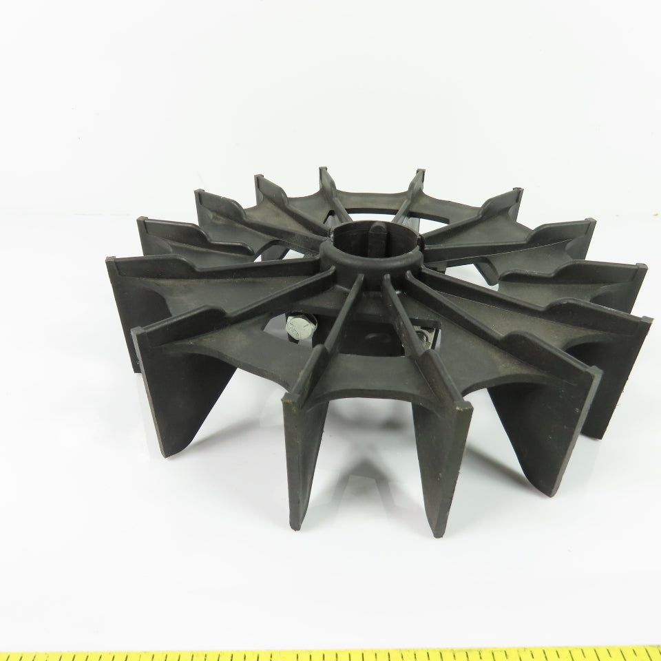 370427 14-Blade Plastic Replacement Motor Cooling Fan 8-1/8" OD