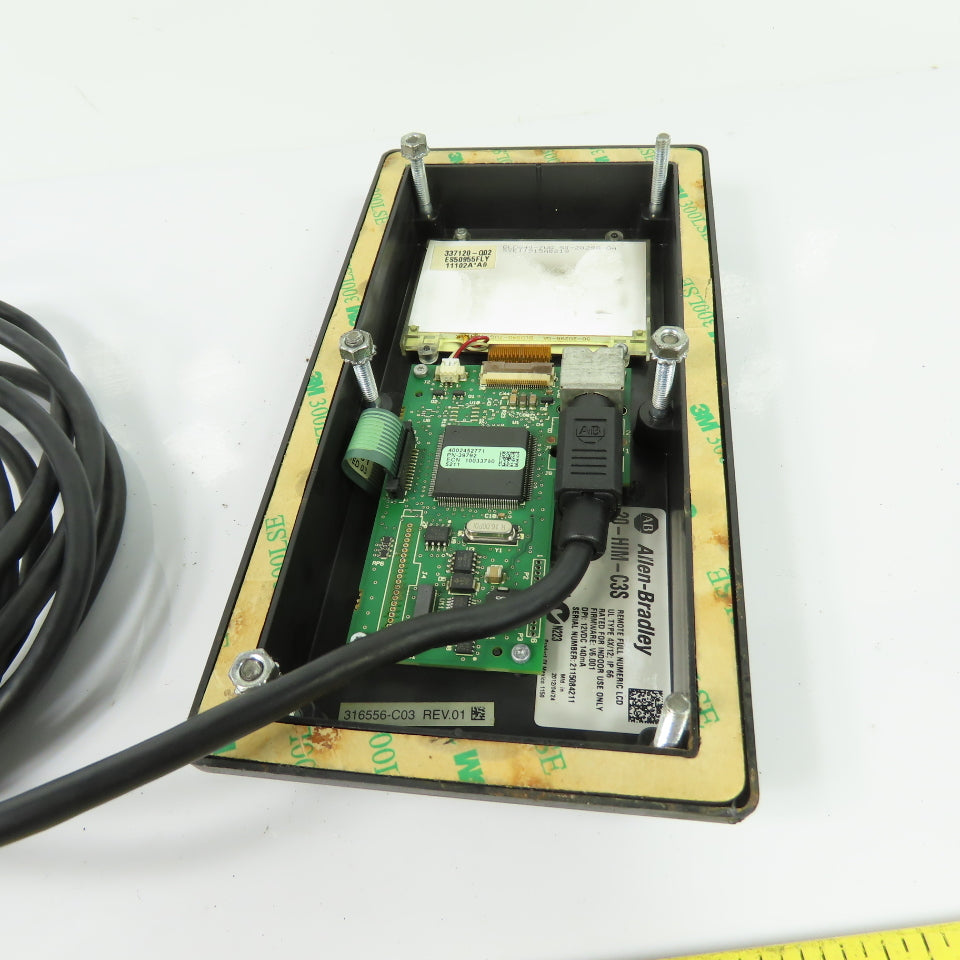 Allen-Bradley 20-HIM-C3S Remote LCD HIM Human Interface Module IP66 Ser C