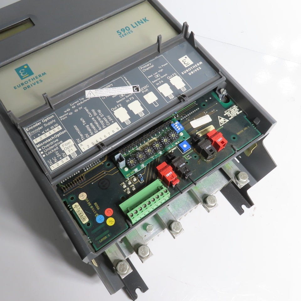Eurotherm 590C/0350/9/1/0/0/0/00/000 DC Drive 220-500VAC 35A + 590LDC/00/000