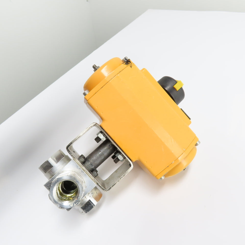 4321ZA0Z BZK BV3L-0750NA Pneumatic Actuated Ball Valve 3/4" NPT 120 PSI