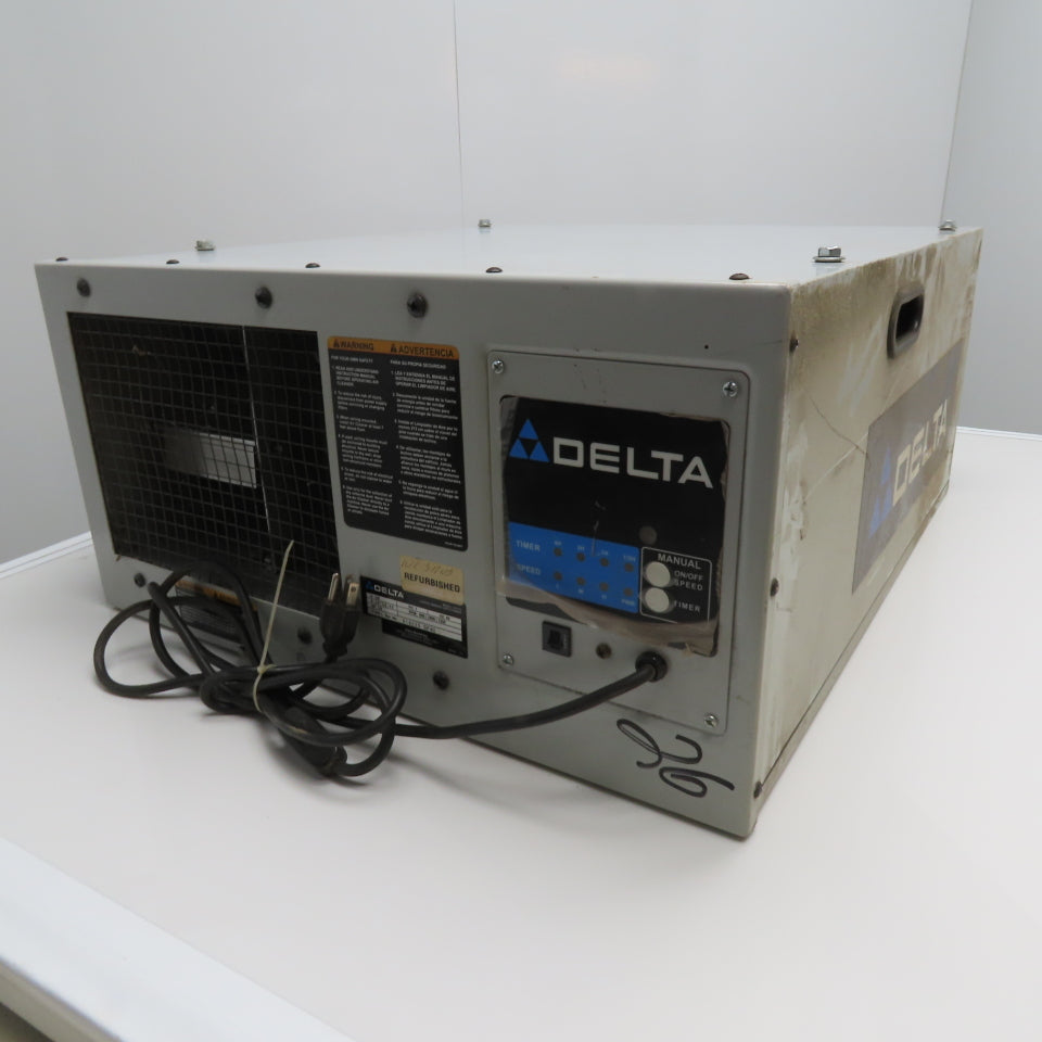 Delta 50-875 3 Speed Ambient Air Cleaner 120V 1/5Hp 1Ph
