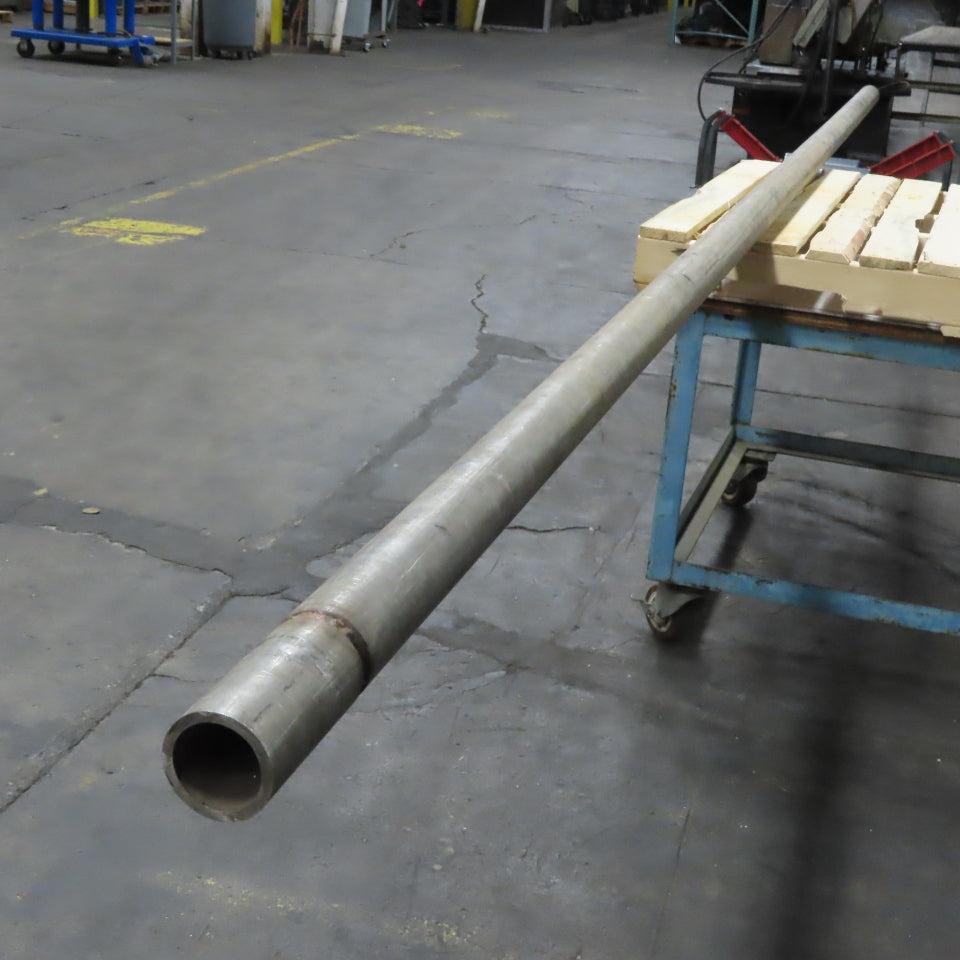 Merit 2-1/2" Sch 80 Stainless Steel Seamless Pipe SA312 0.2900" Thick Wall 16'