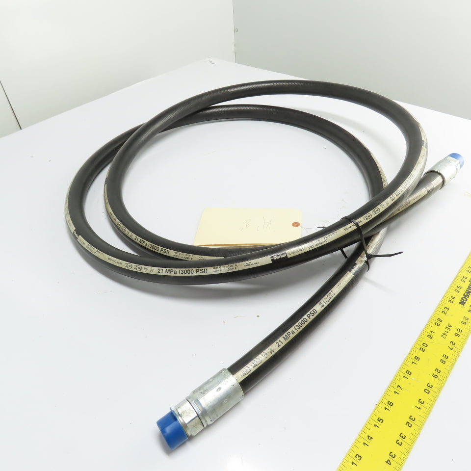 Parker 387TC-16 Hydraulic Hose 1" ID 21 MPa 3000 PSI ISO 18752-AC 14' Long