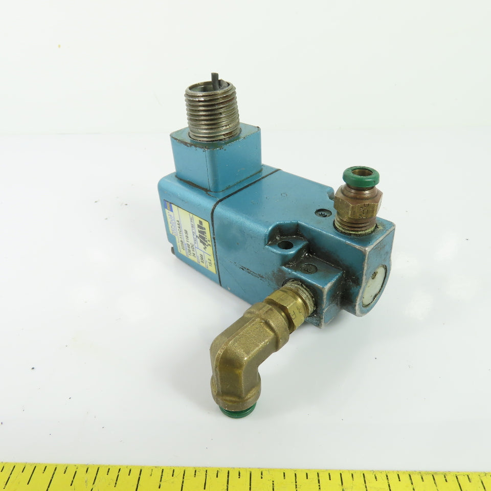 MAC 225B-111CAAA 3-Way Solenoid Air Valve 110/120V 24VDC 150PSI