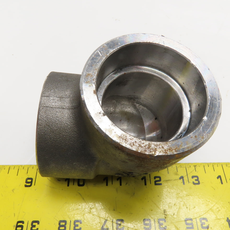 0574 1-1/2" 90° Socket Weld Elbow Forged Steel