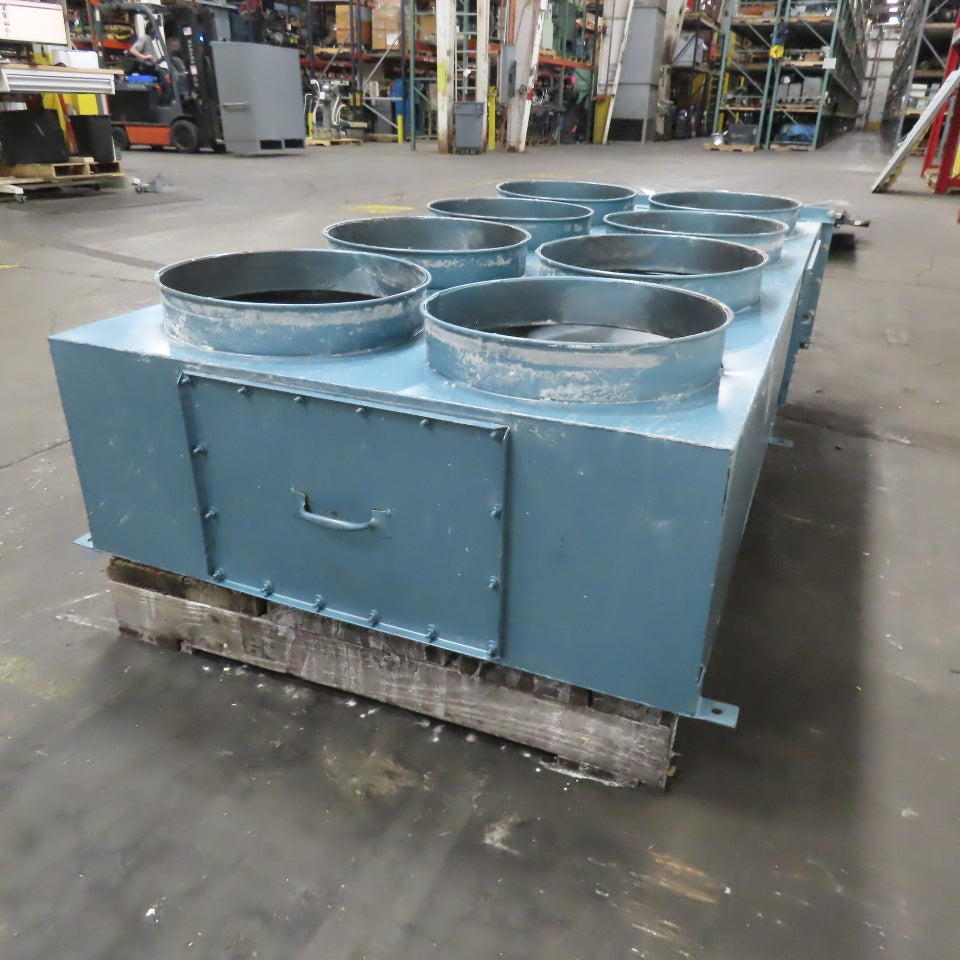 16" Filter 8 Bag Baghouse Dust Collector Manifold Filter Plenum Box